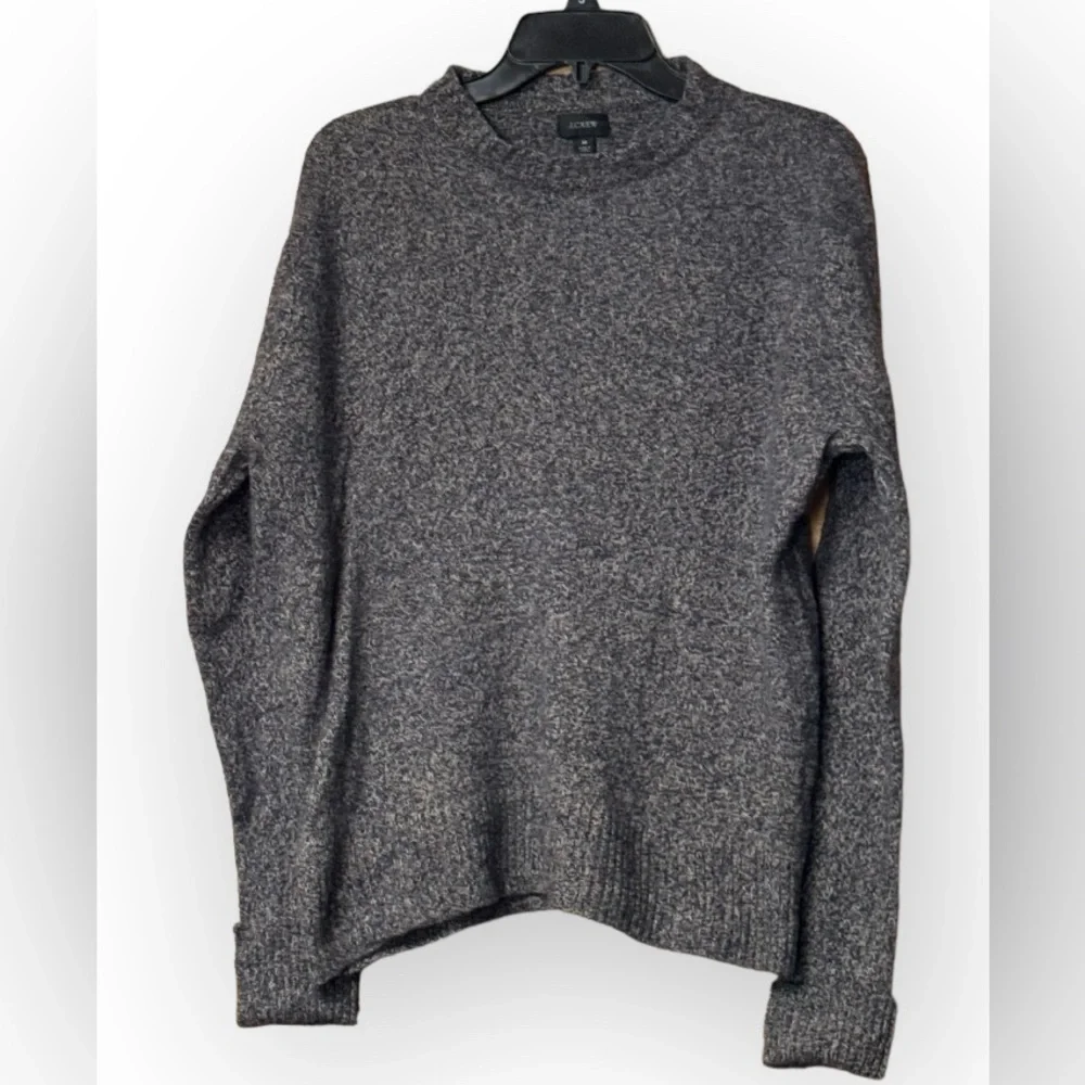 Like new! Rugged merino wool heather crewneck sweater